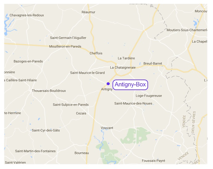 Plan accés Antigny-Box